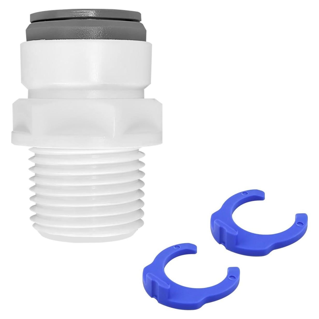 Conector Rápido Qrity 1/2" Macho a 1/2" Recto para Agua