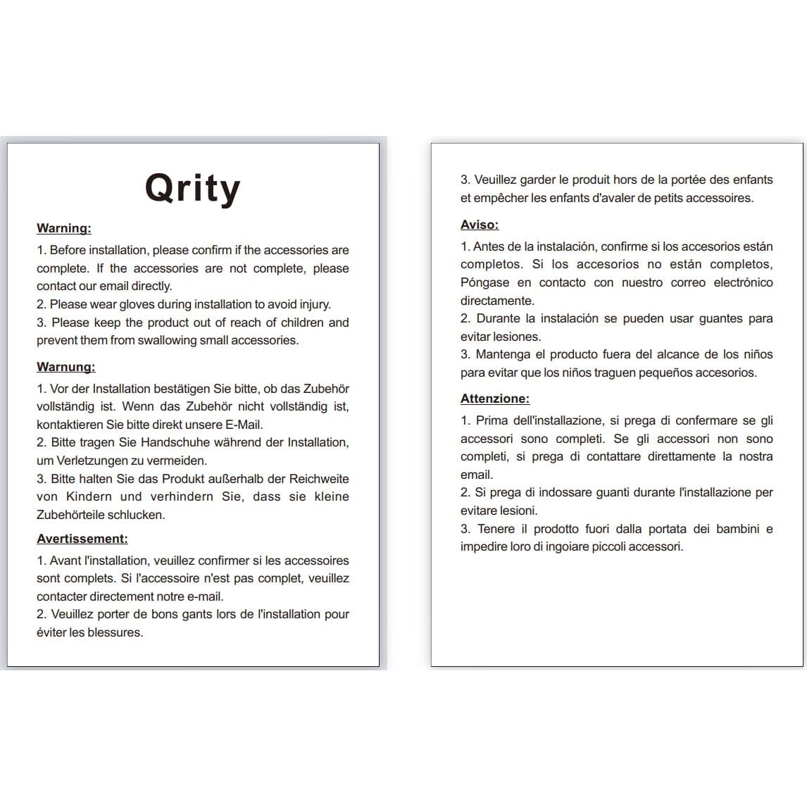 Conector Rápido Qrity 1/2" Macho a 1/2" Recto para Agua