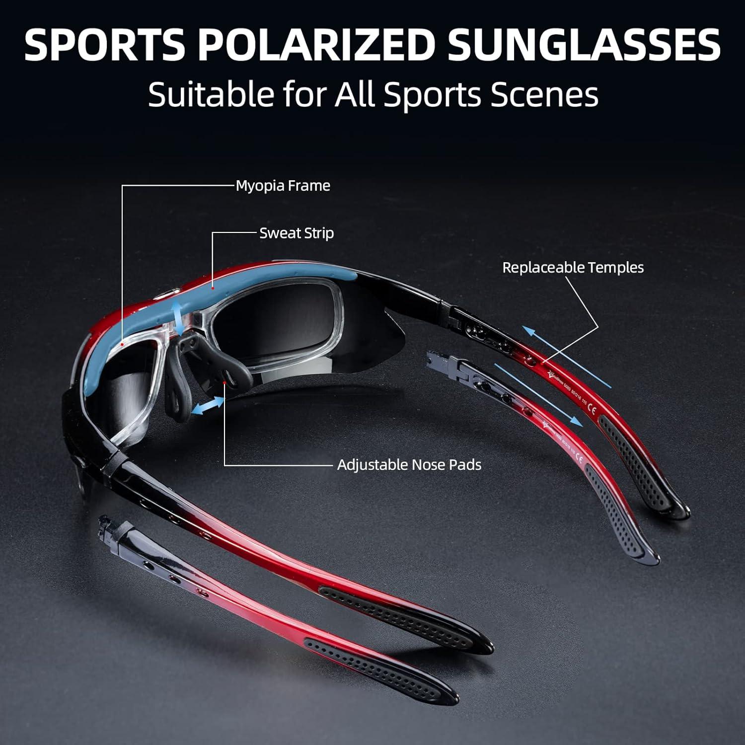 Gafas de Sol ROCKBROS Deportivas Polarizadas UV400 Ciclismo