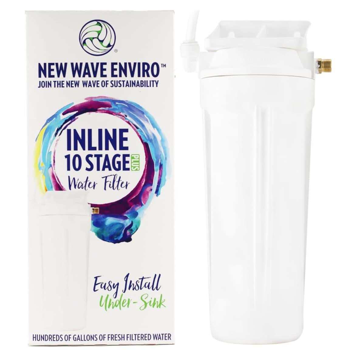 Filtro de Agua New Wave Enviro 10 Etapas Plus Inline 1.59 kg