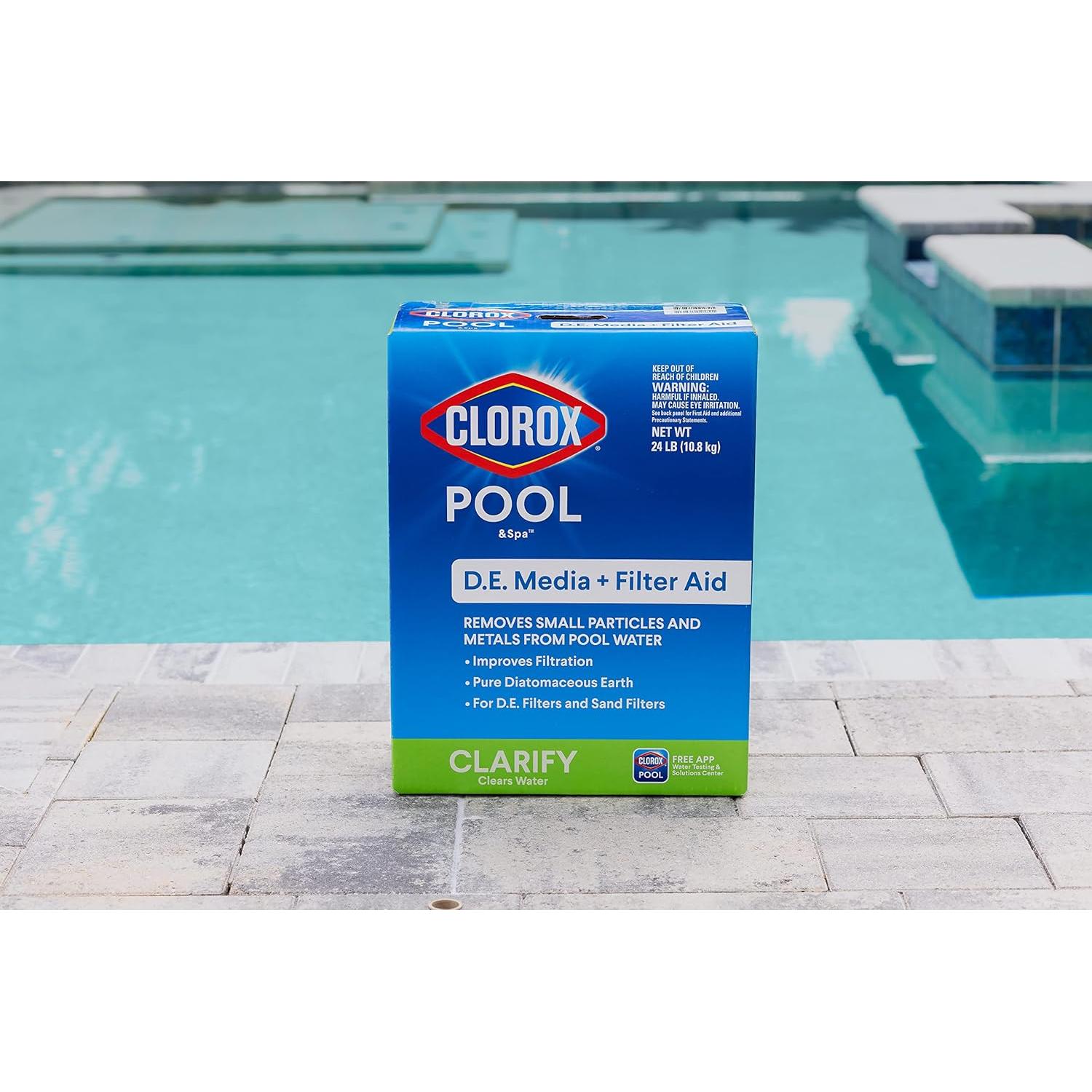 Clorox Pool&Spa D.E. Media Filtrante 10.88 kg - Agua Clara
