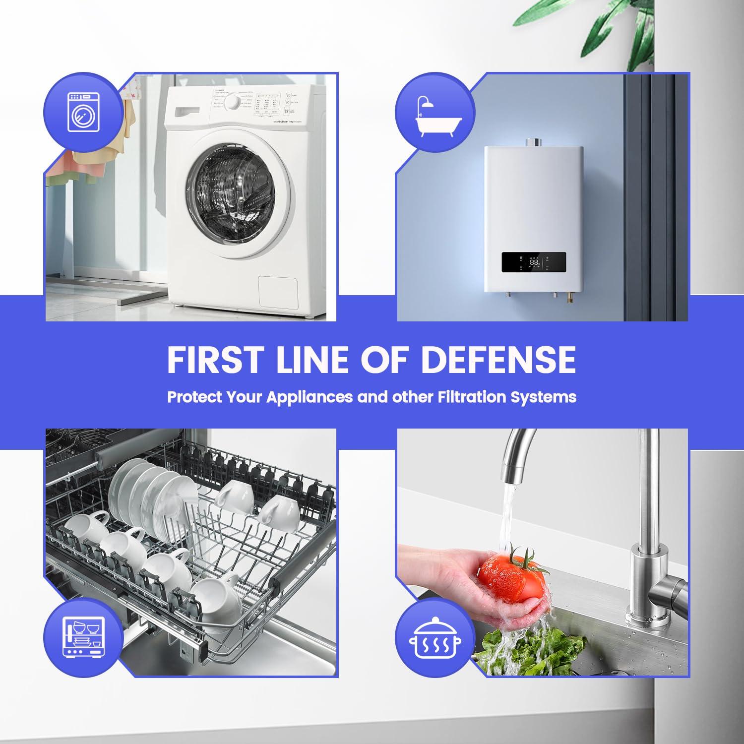 Filtro de agua Amwater de acero inoxidable 304 40 micrones