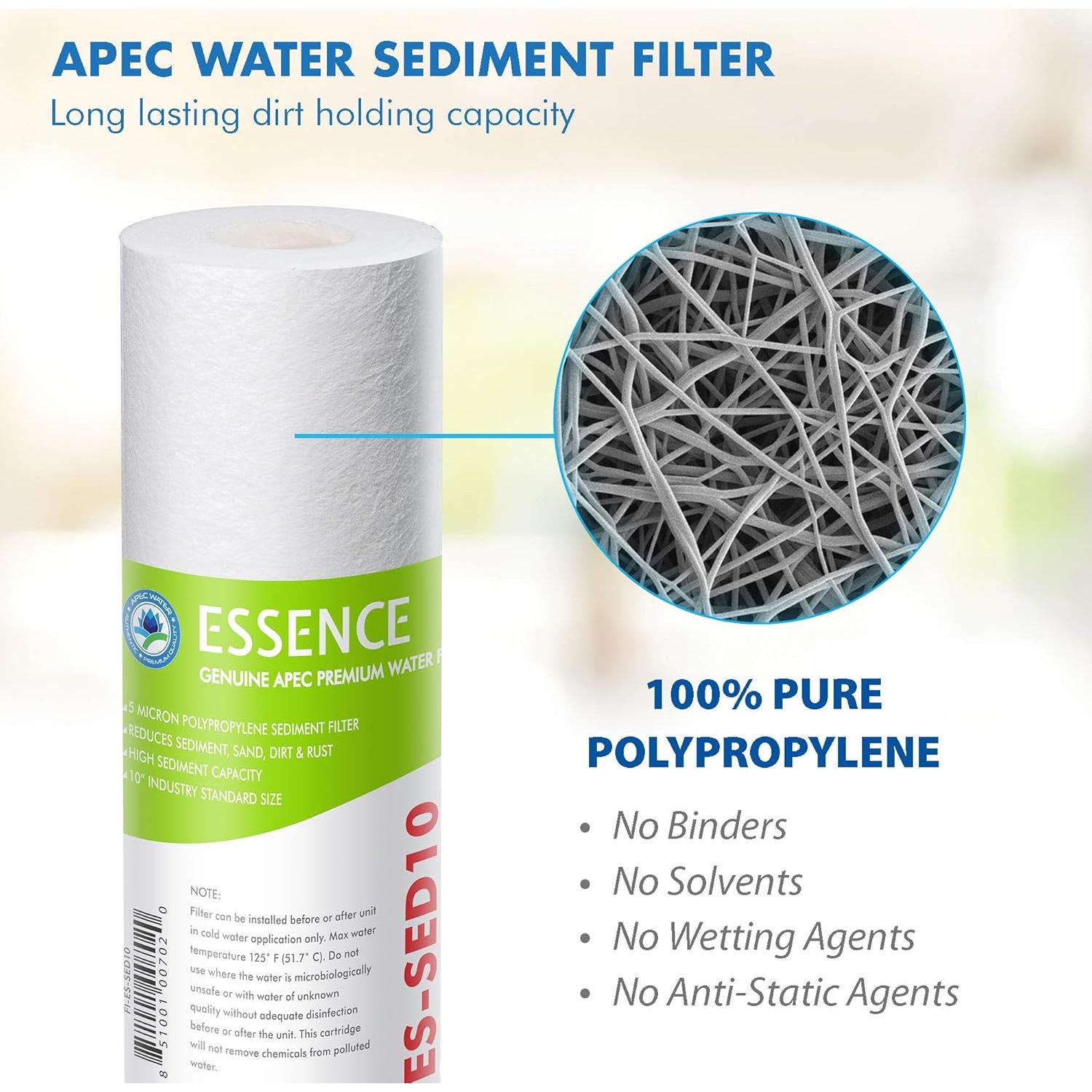 Juego de Filtros APEC Water FILTRO-SET-ES para Ósmosis Inversa