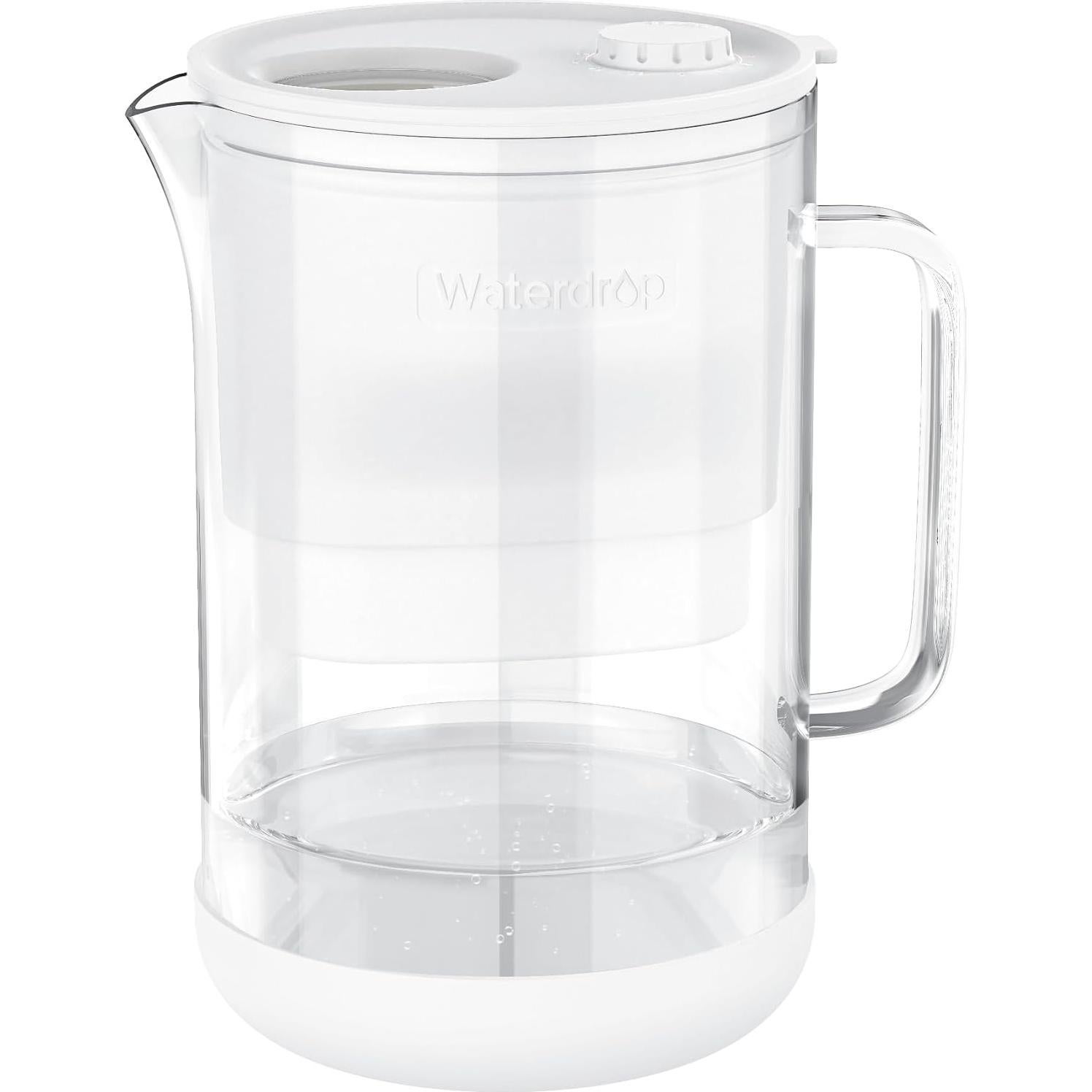 Jarra de Filtro de Agua de Vidrio Waterdrop 10 Tazas Ecológica