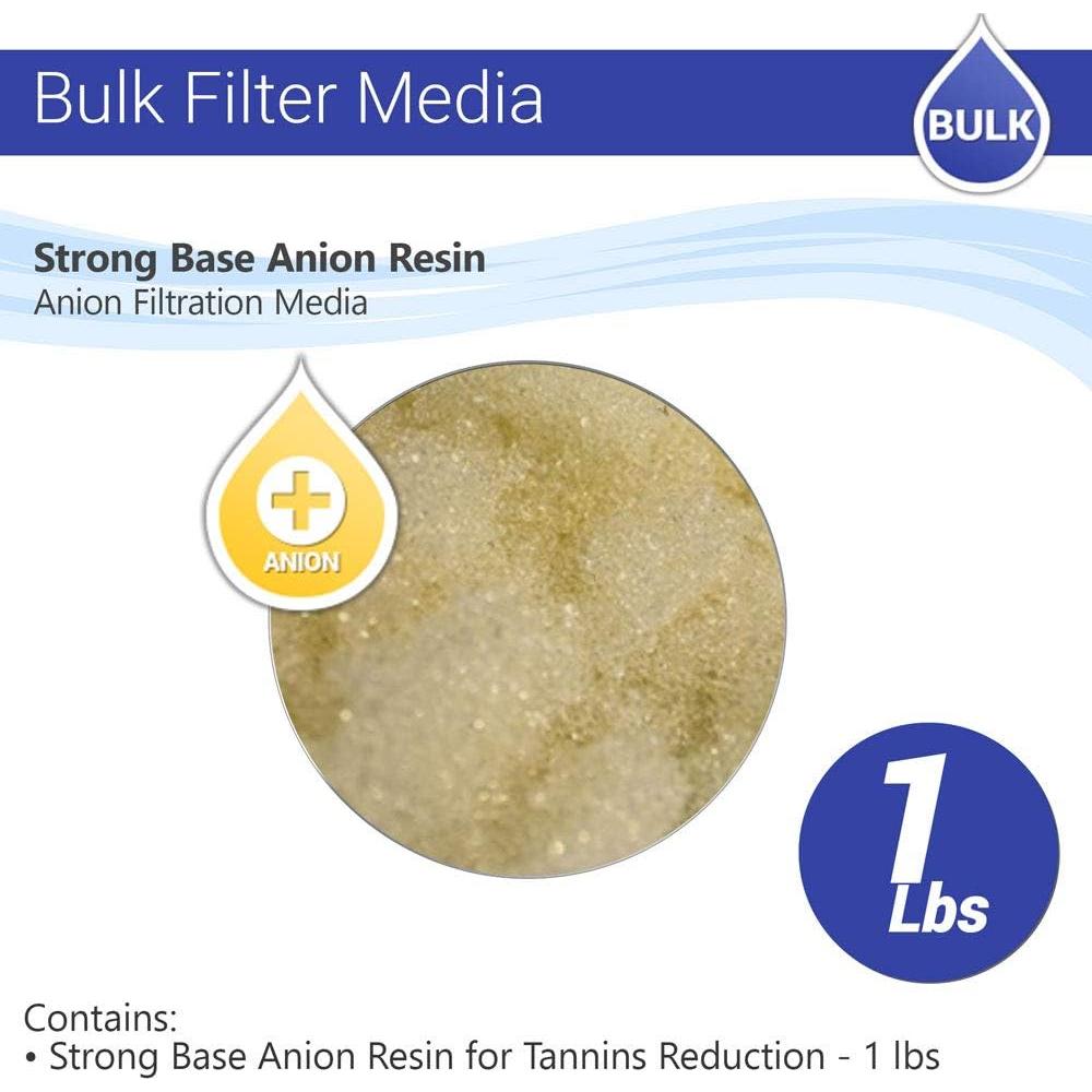 Resina Aniónica Fuerte Max Water 0.45 kg para Ósmosis Inversa