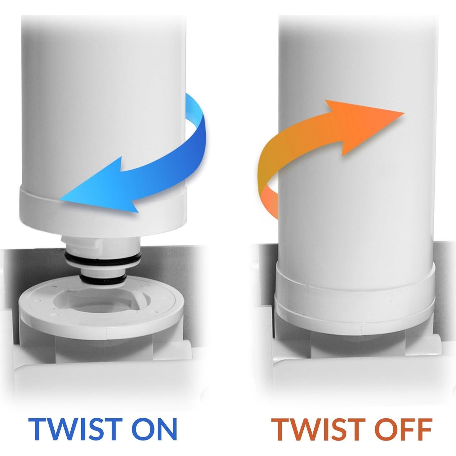 Paquete de Filtros de Reemplazo iSpring F4-CUA4 4 Piezas