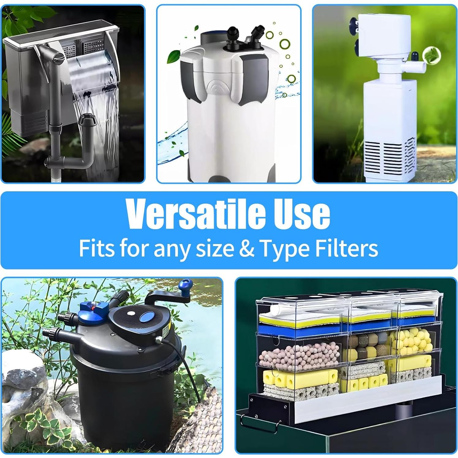 Almohadilla de Filtro de Carbón Activado AQUANEAT 26.67x91.44 cm