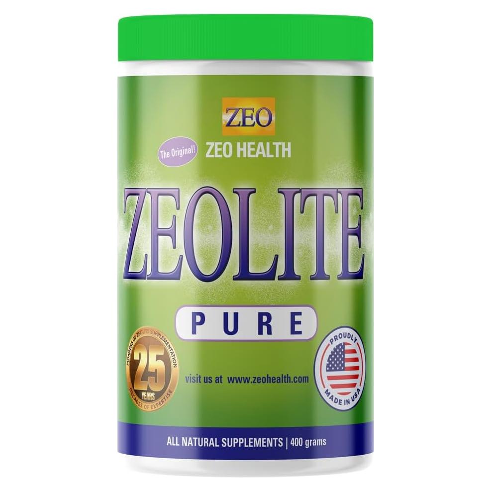 Zeolita Pura Detox 400 Porciones - Zeo Health 450g