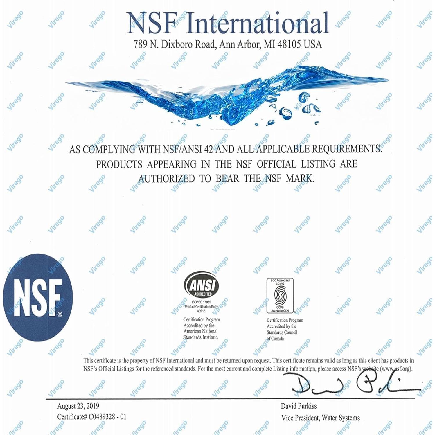 Filtros de Agua Virego para Berkey BB9-2 y PF-2 - Combo 4 Pzs