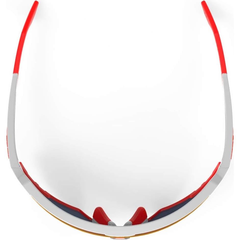 Gafas Rudy Project Defender Gloss Blanco Lentes Multilaser Rojos