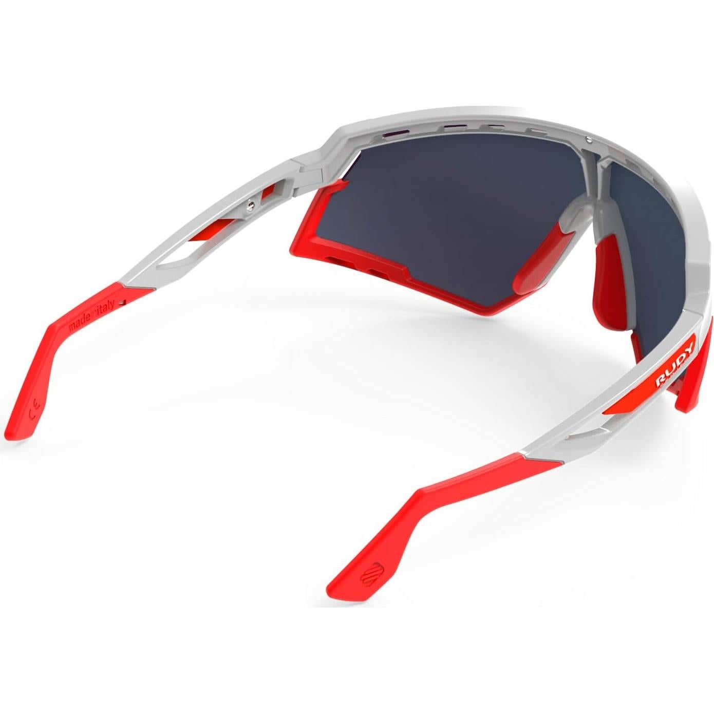 Gafas Rudy Project Defender Gloss Blanco Lentes Multilaser Rojos