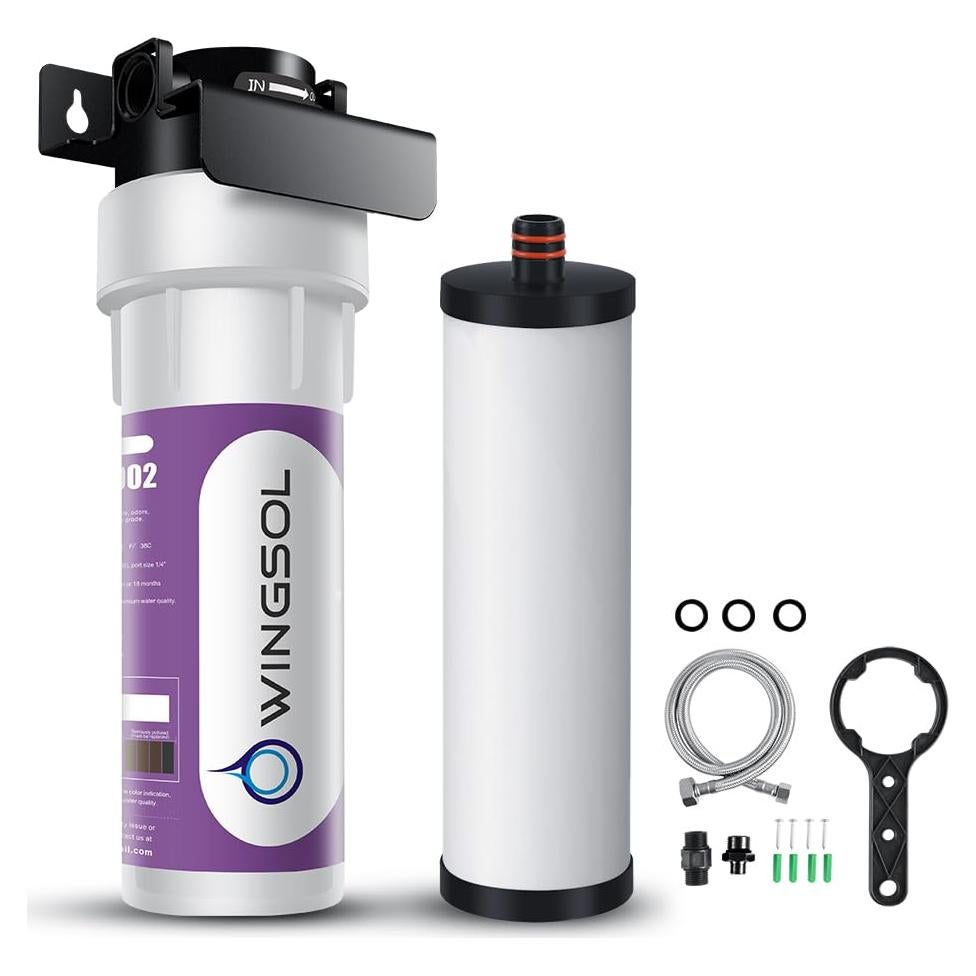 Filtro de Agua Bajo Fregadero WINGSOL 6K NSF/ANSI 42