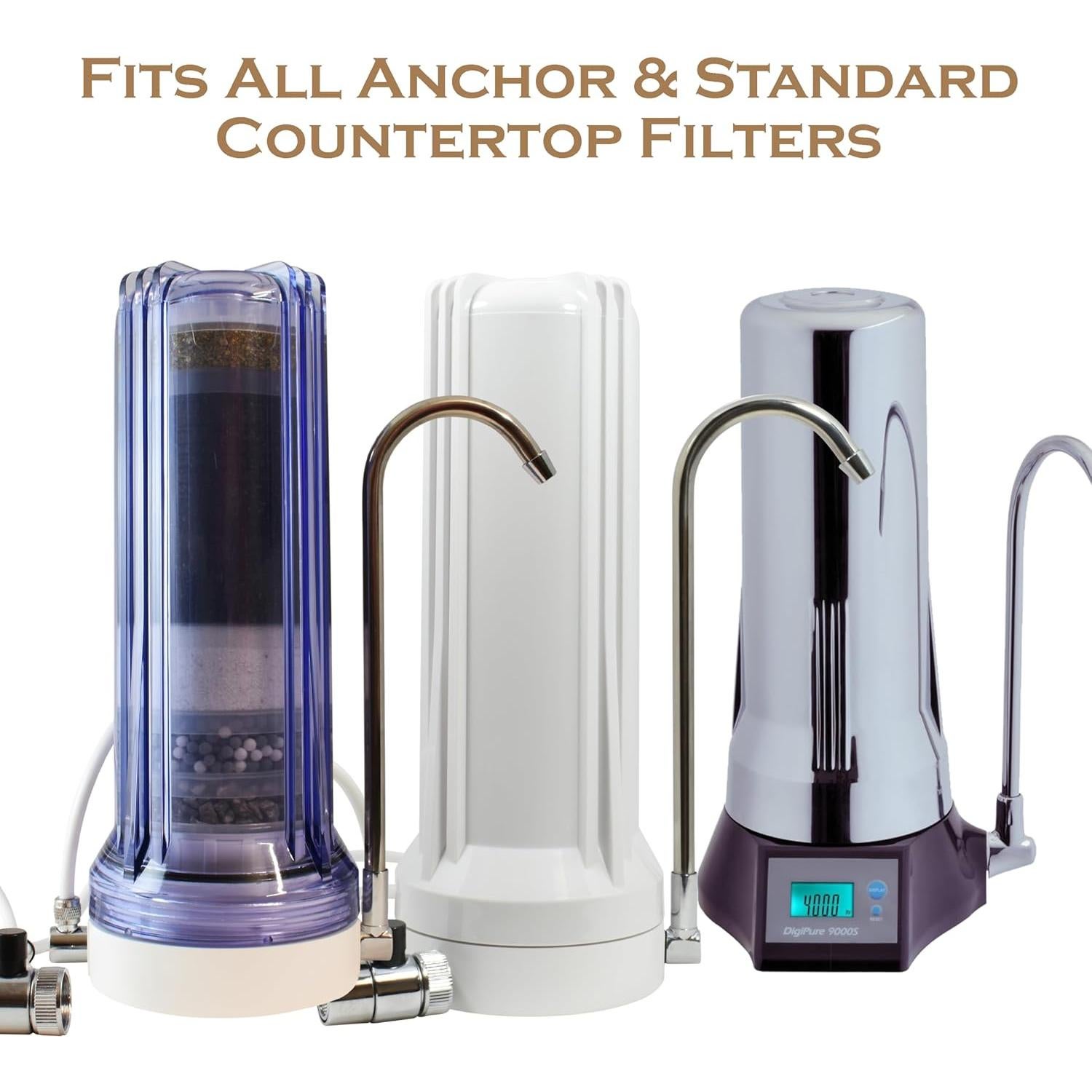 Filtro de Agua de Encimera Anchor AF-1110, 10 Etapas, Antioxidante