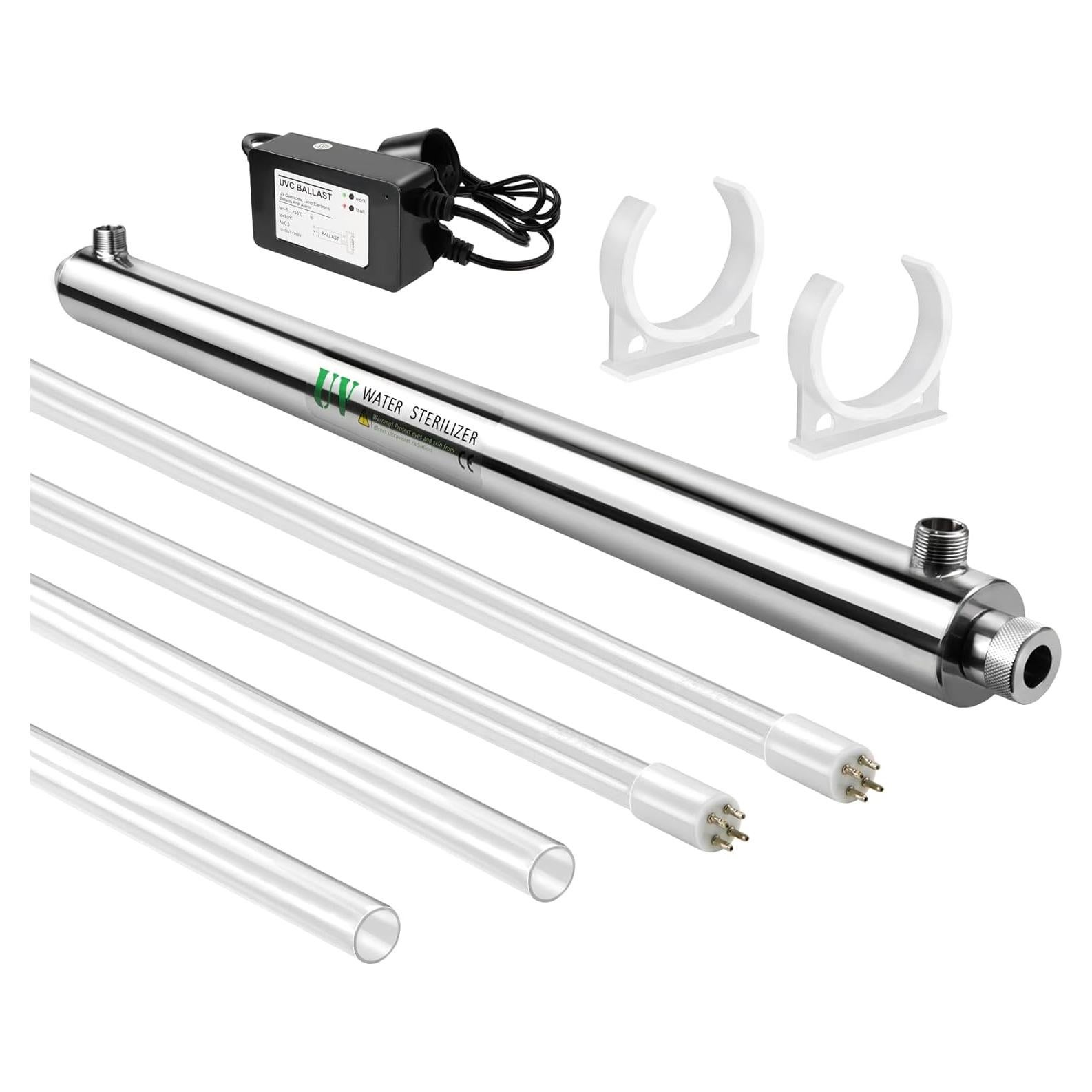 Filtro de Agua Ultravioleta Betollo 12GPM 3.4kg 55W 110V