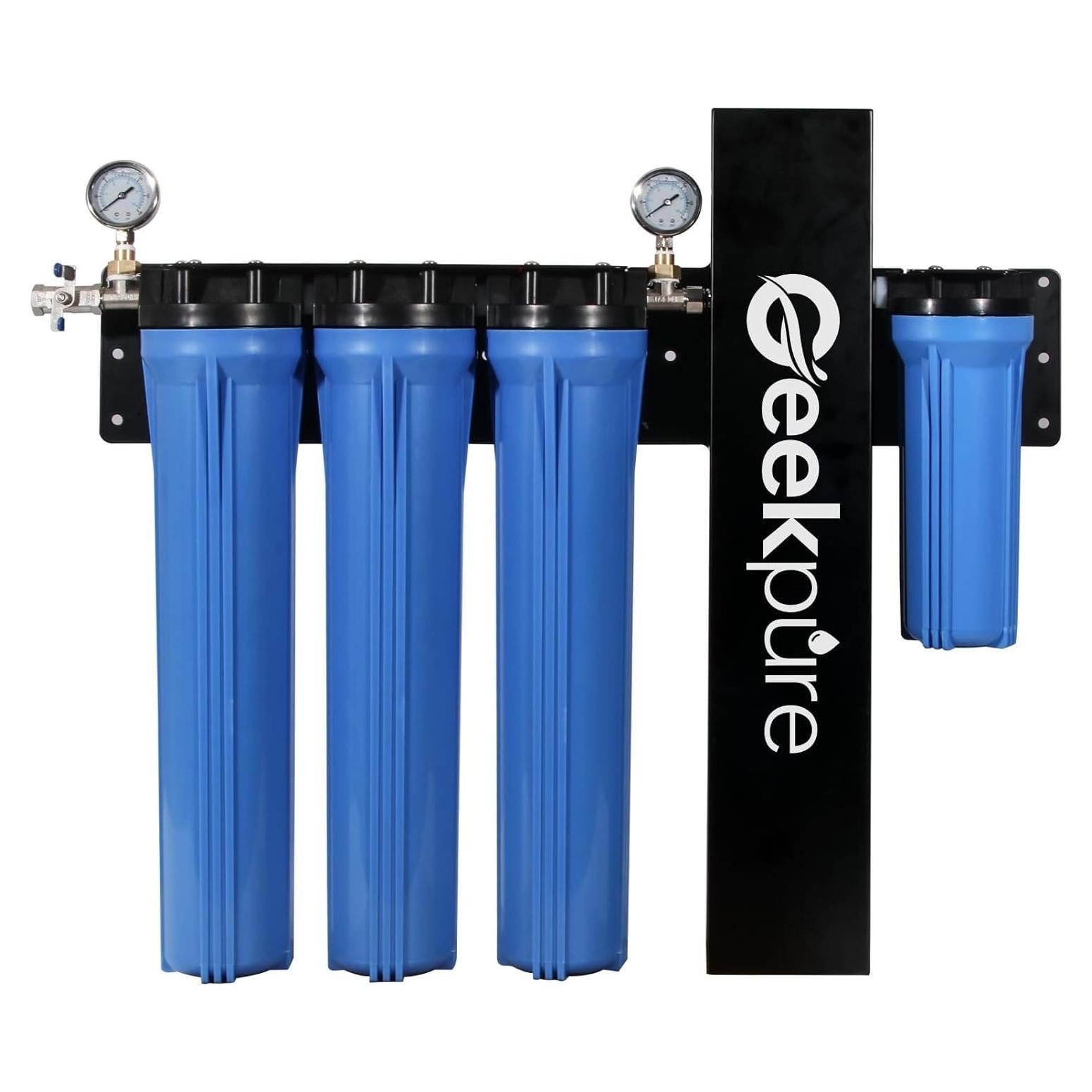 Sistema de Filtro de Agua Geekpure 5 Etapas 2.5x20" 6 GPM