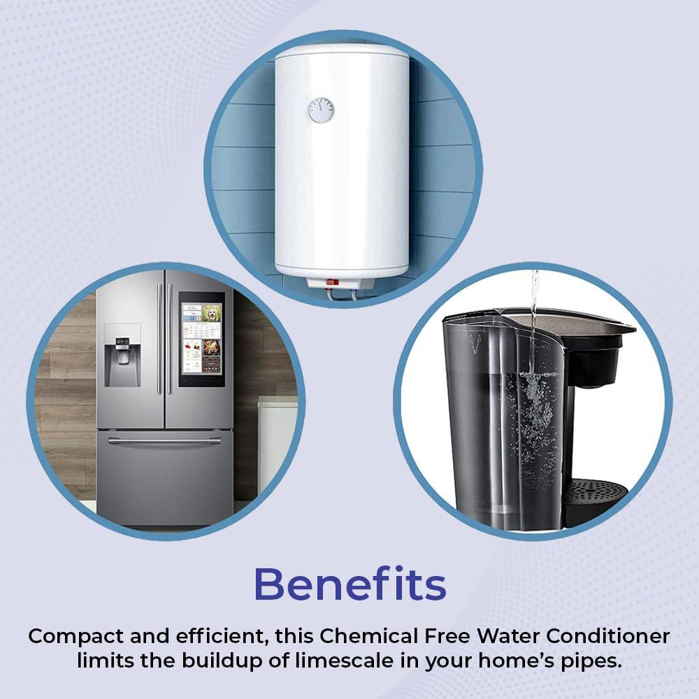 Acondicionador de Agua SAGEFINDS 3/4" Libre de Químicos