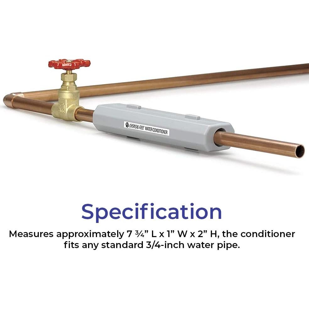Acondicionador de Agua SAGEFINDS 3/4" Libre de Químicos