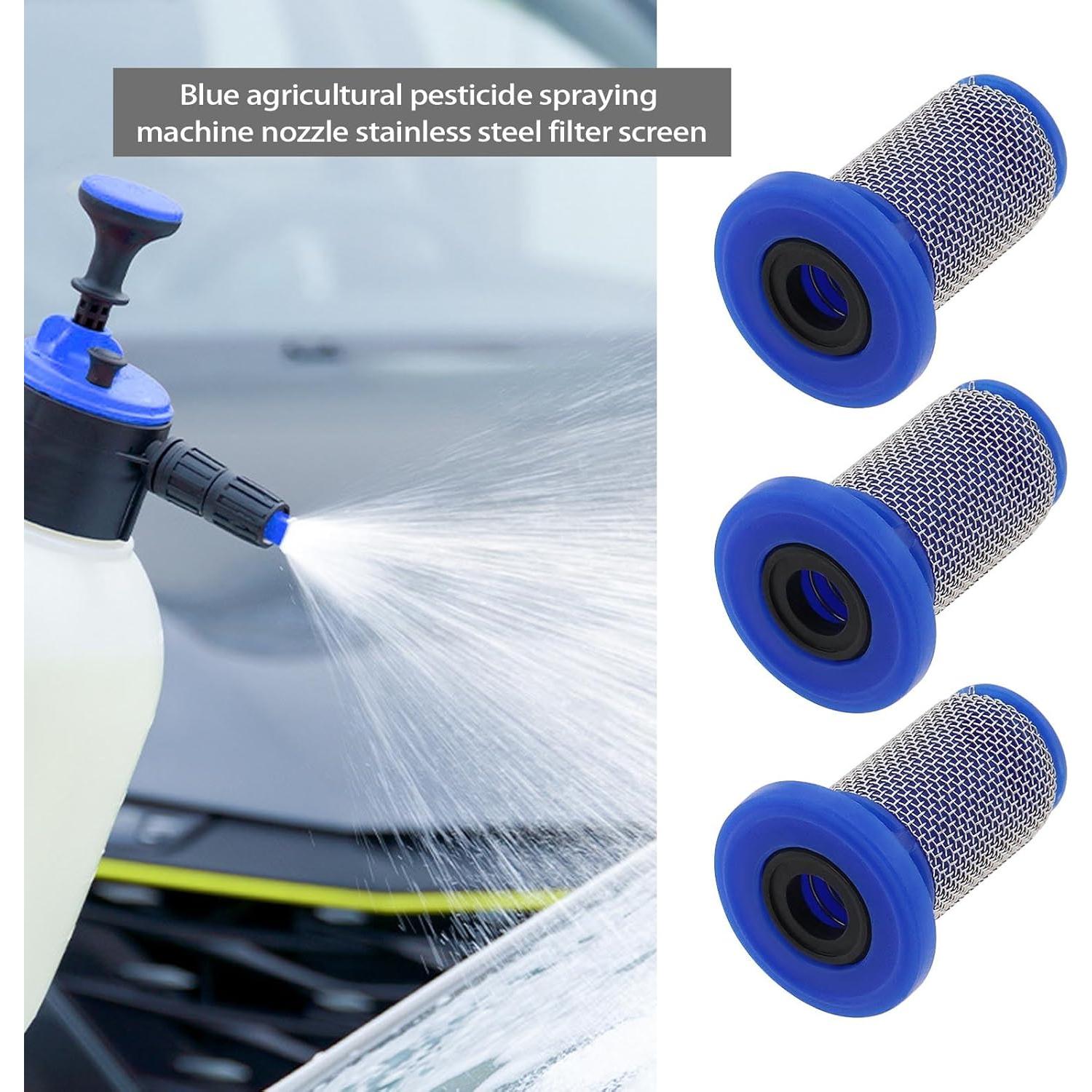 Filtros de Malla de Boquilla de Pulverización 10Pcs Azul 50 Malla