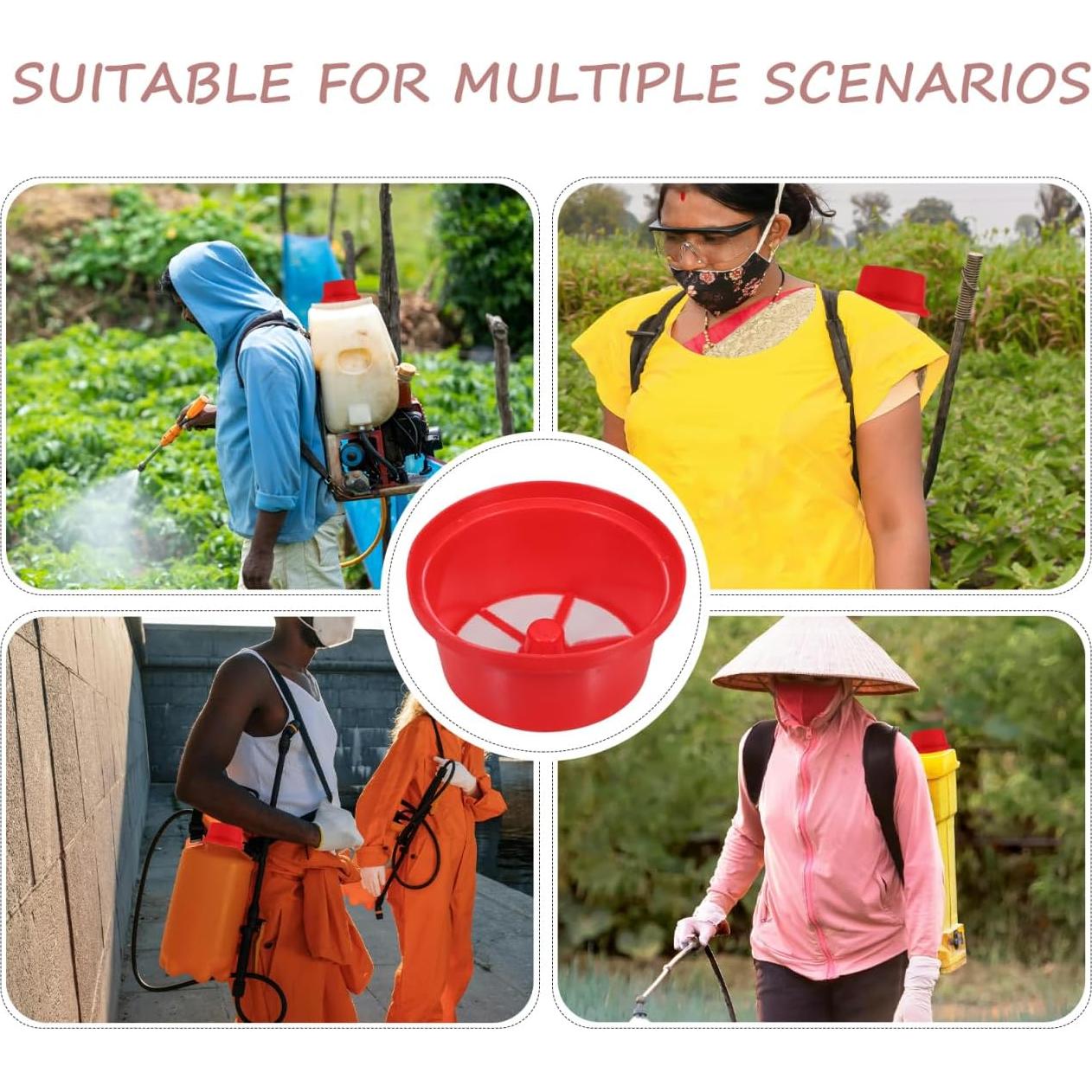 Filtro de Reemplazo IWOWHERO para Pulverizador de Mochila 14.5 cm