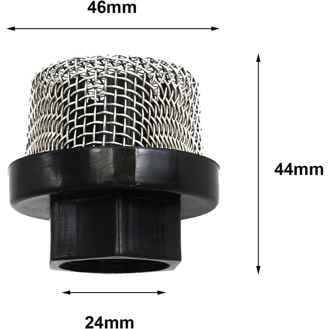 Filtro de succión 1/2" Heyous para bomba de pintura