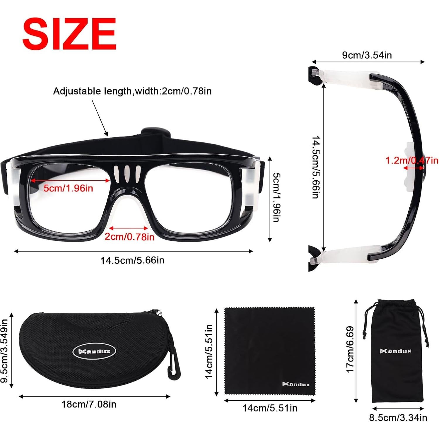 Gafas de Protección Andux LQYJ-01 para Deportes