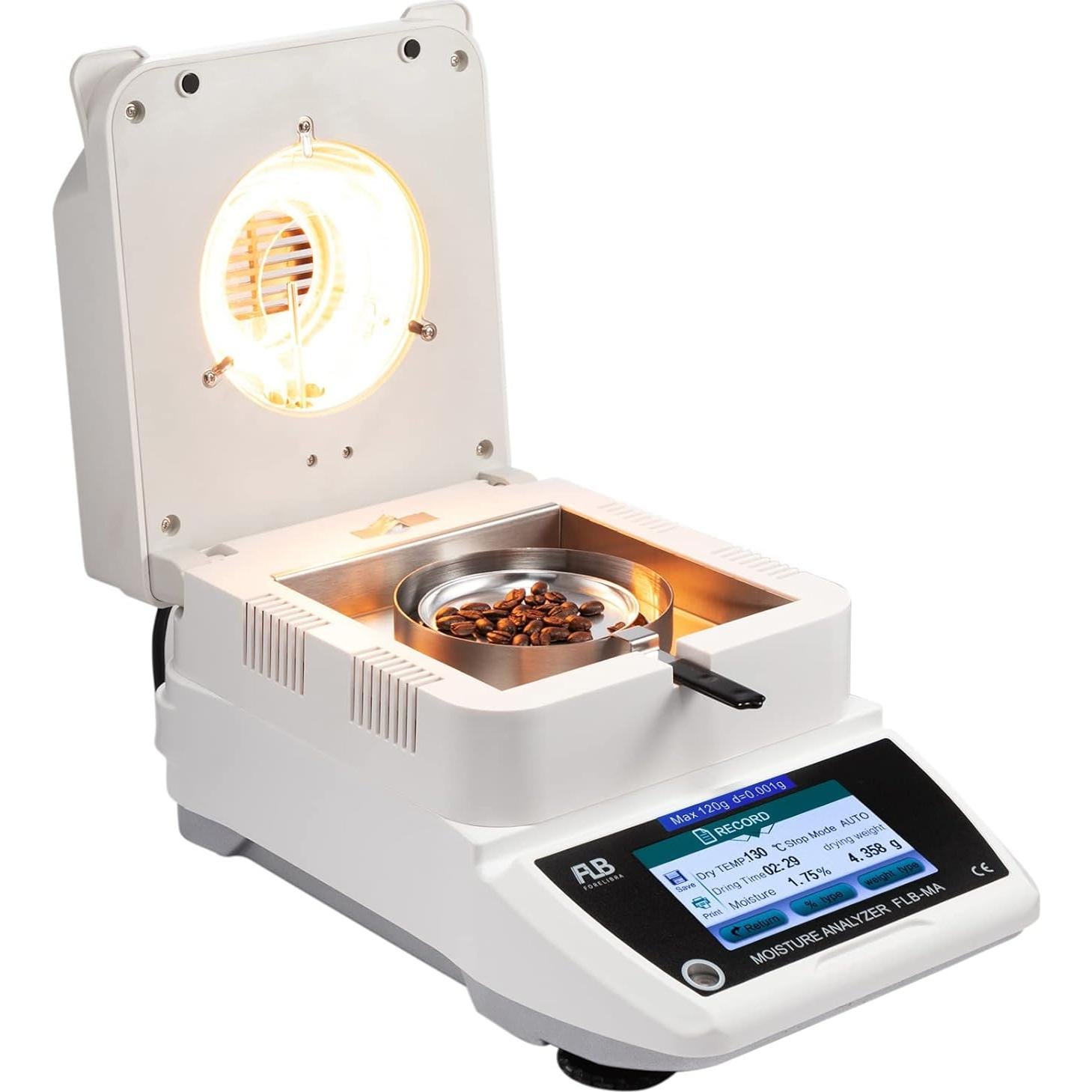 Analizador de Humedad FLB FORELIBRA 110g 0.001g Pantalla Táctil