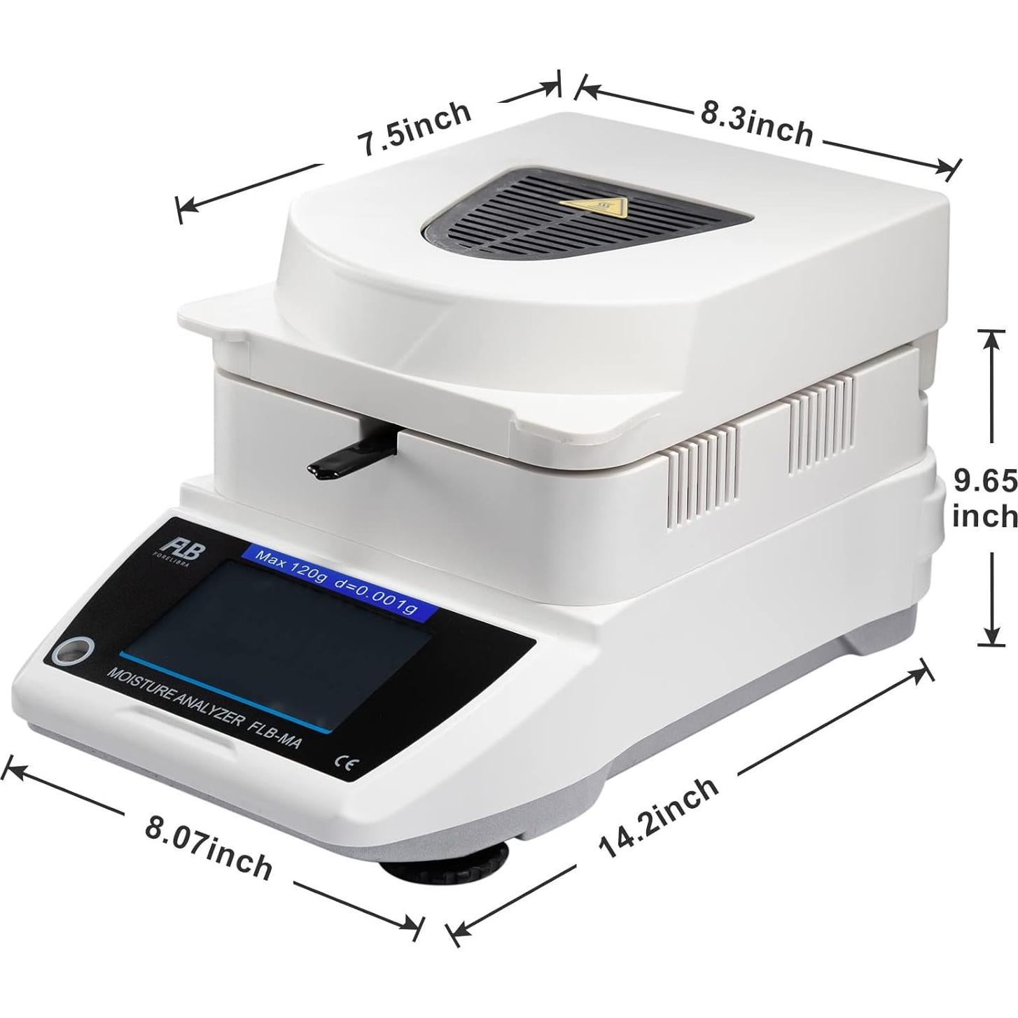 Analizador de Humedad FLB FORELIBRA 110g 0.001g Pantalla Táctil