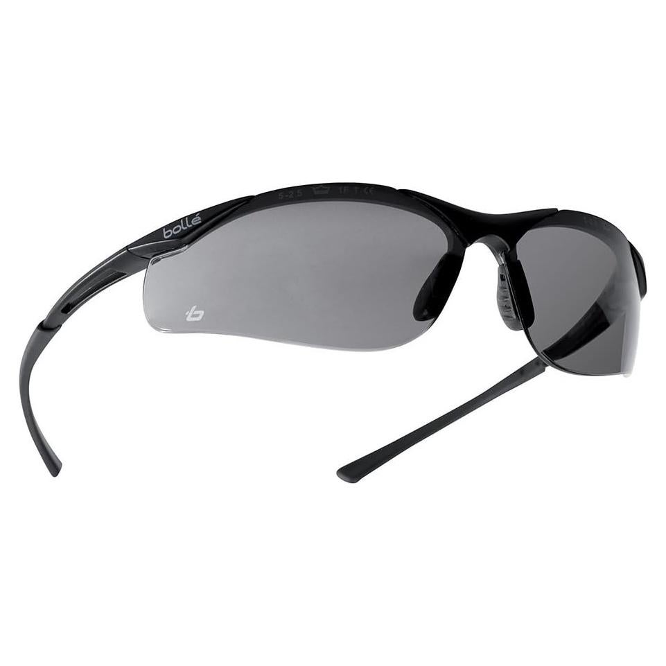Gafas de seguridad Bollé Contour 40045 antiarañazos ahumadas