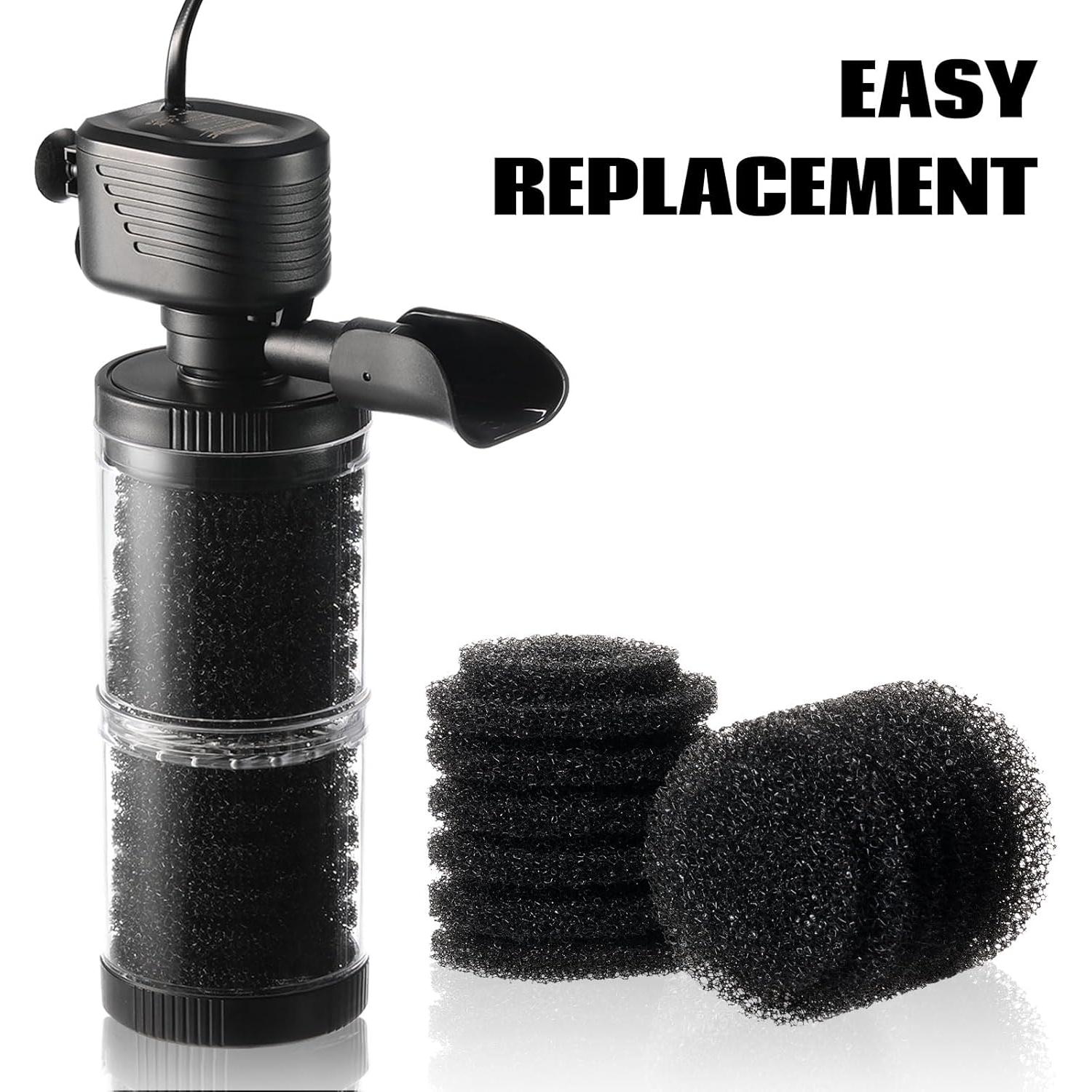 Esponjas de Filtro de Acuario SainSmart - Paquete de 3