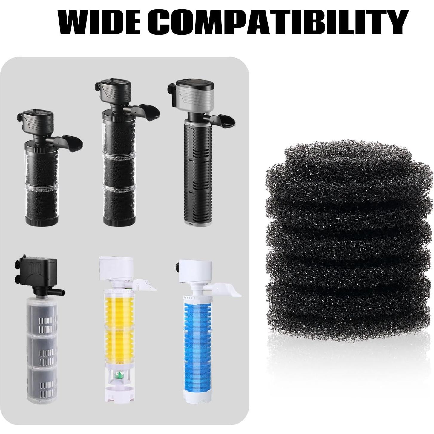 Esponjas de Filtro de Acuario SainSmart - Paquete de 3