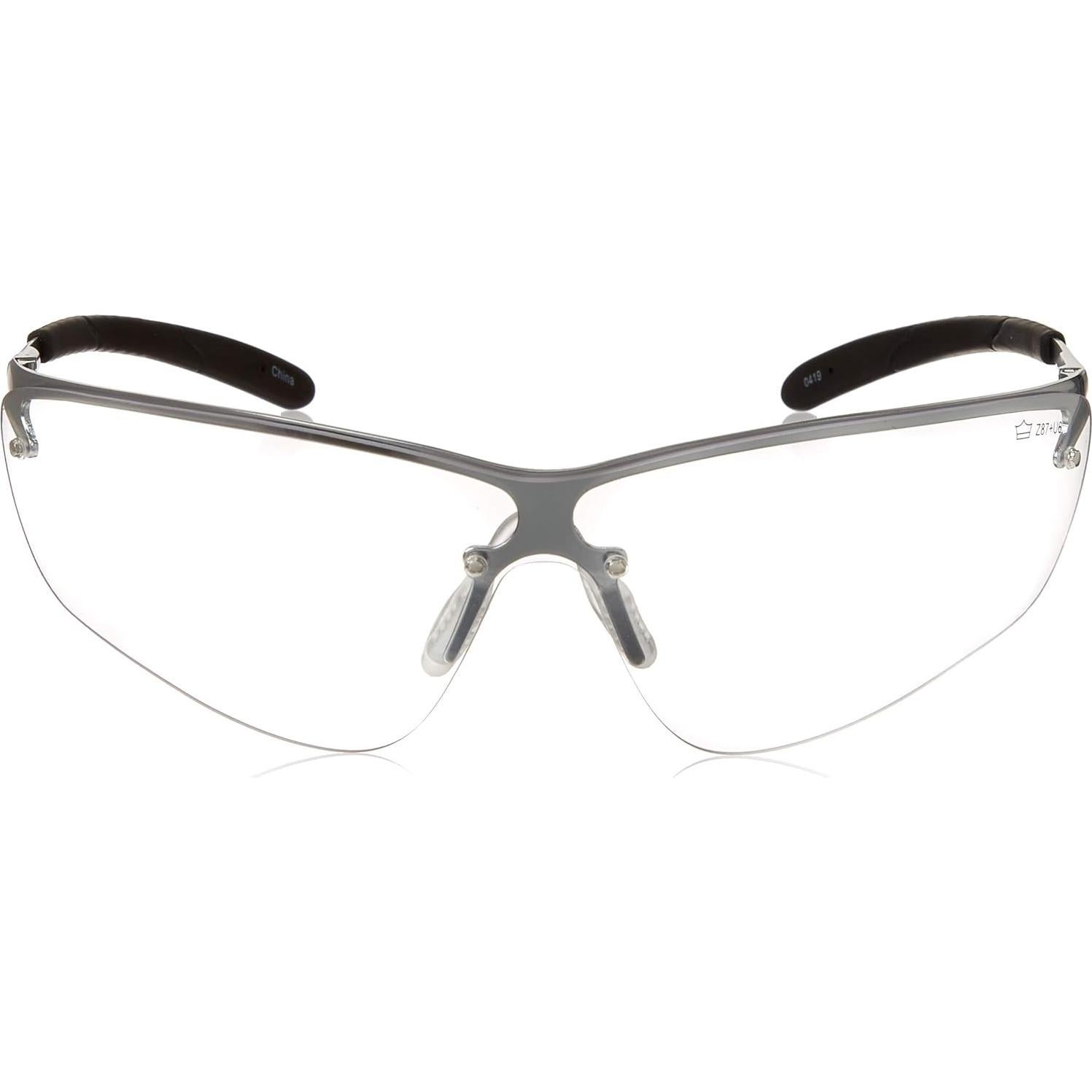Gafas de Seguridad Bollé Silium 40073 Metal Plateado Lente Clara