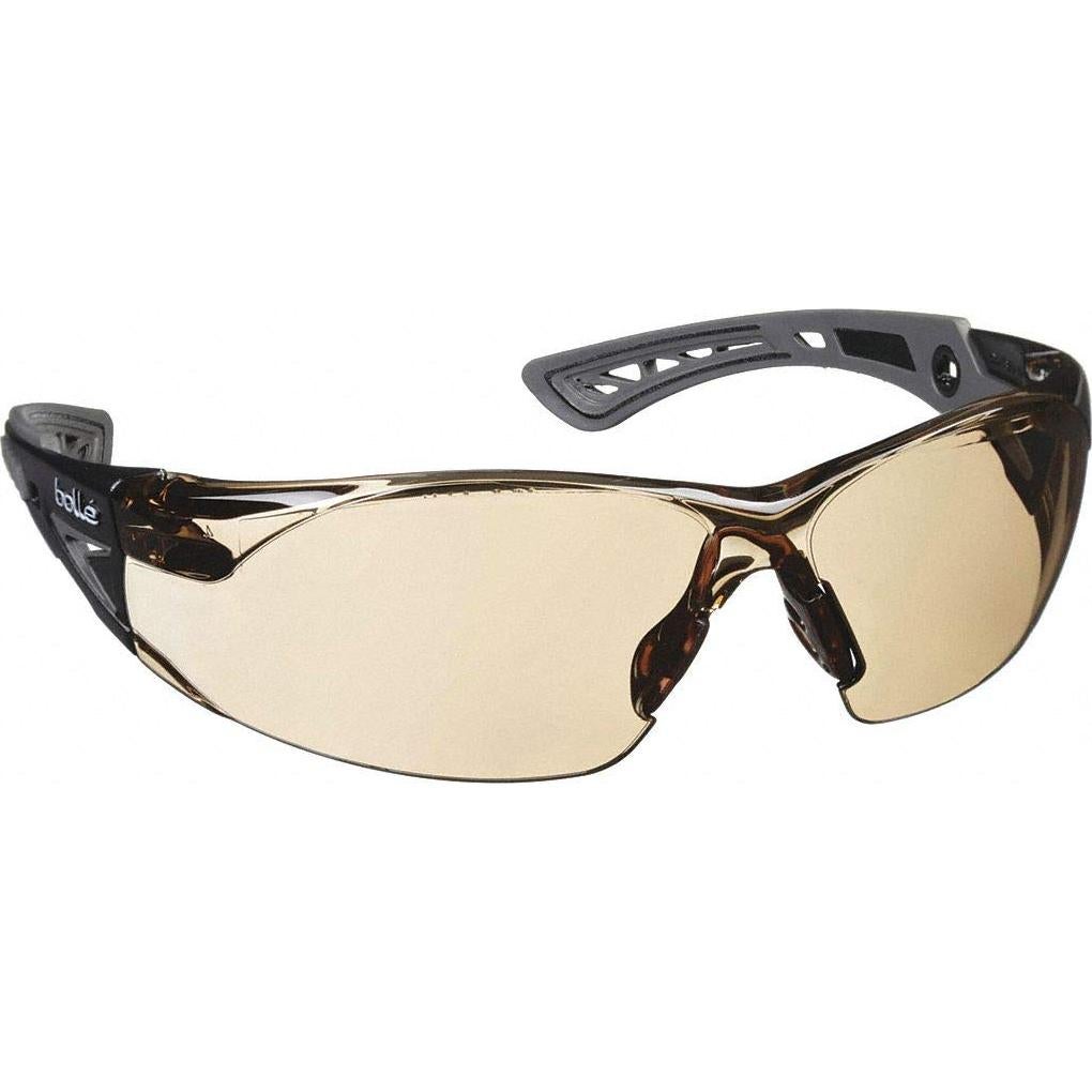 Gafas de Seguridad Bolle Rush+ Marco Negro y Gris