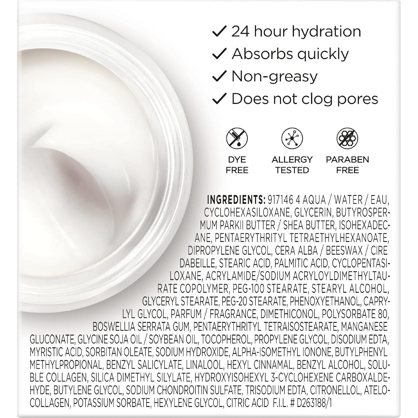 Hidratante Facial L'Oréal Paris Colágeno 49.87 g Antiarrugas