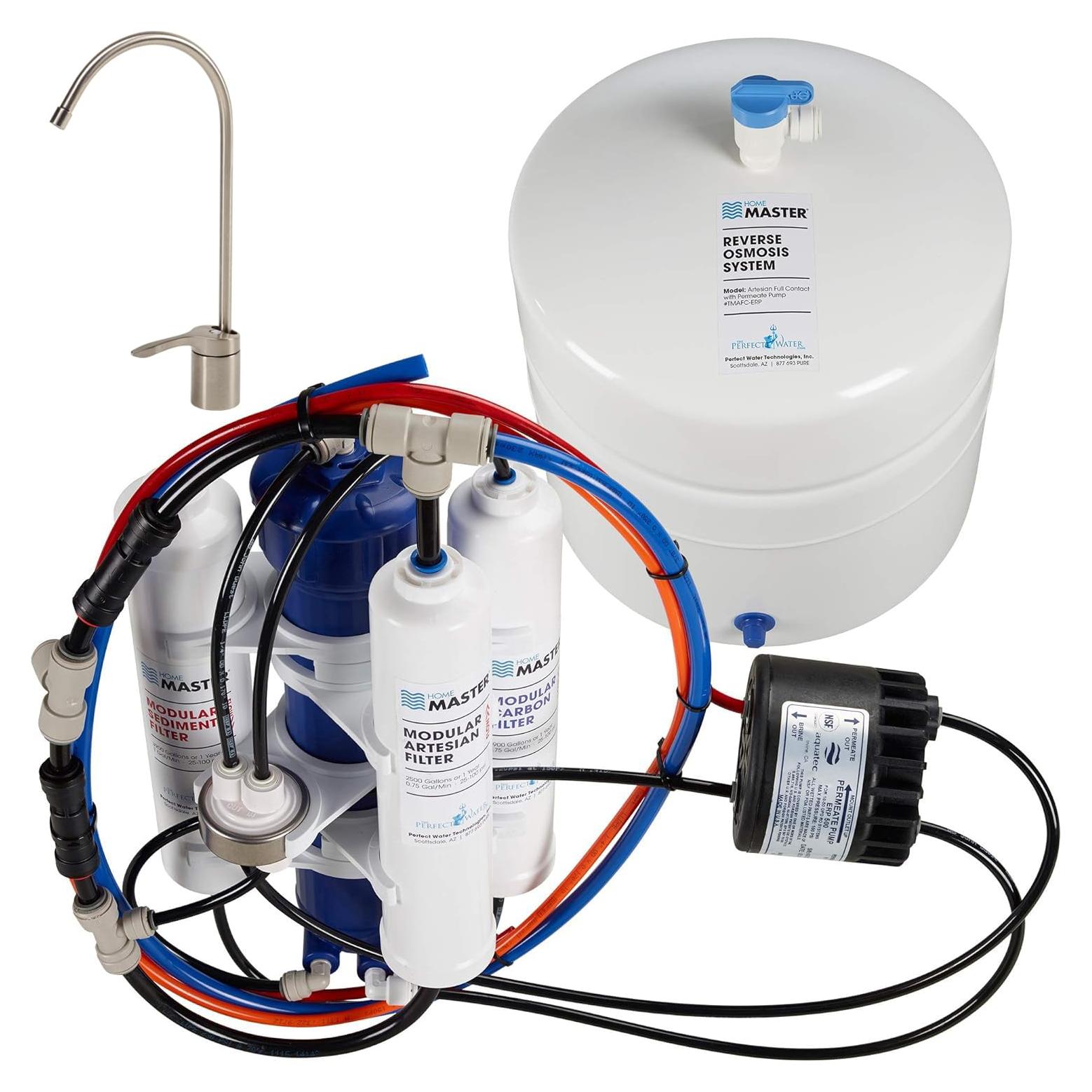 Sistema de Ósmosis Inversa Home Master TMAFC-ERP 7 Etapas