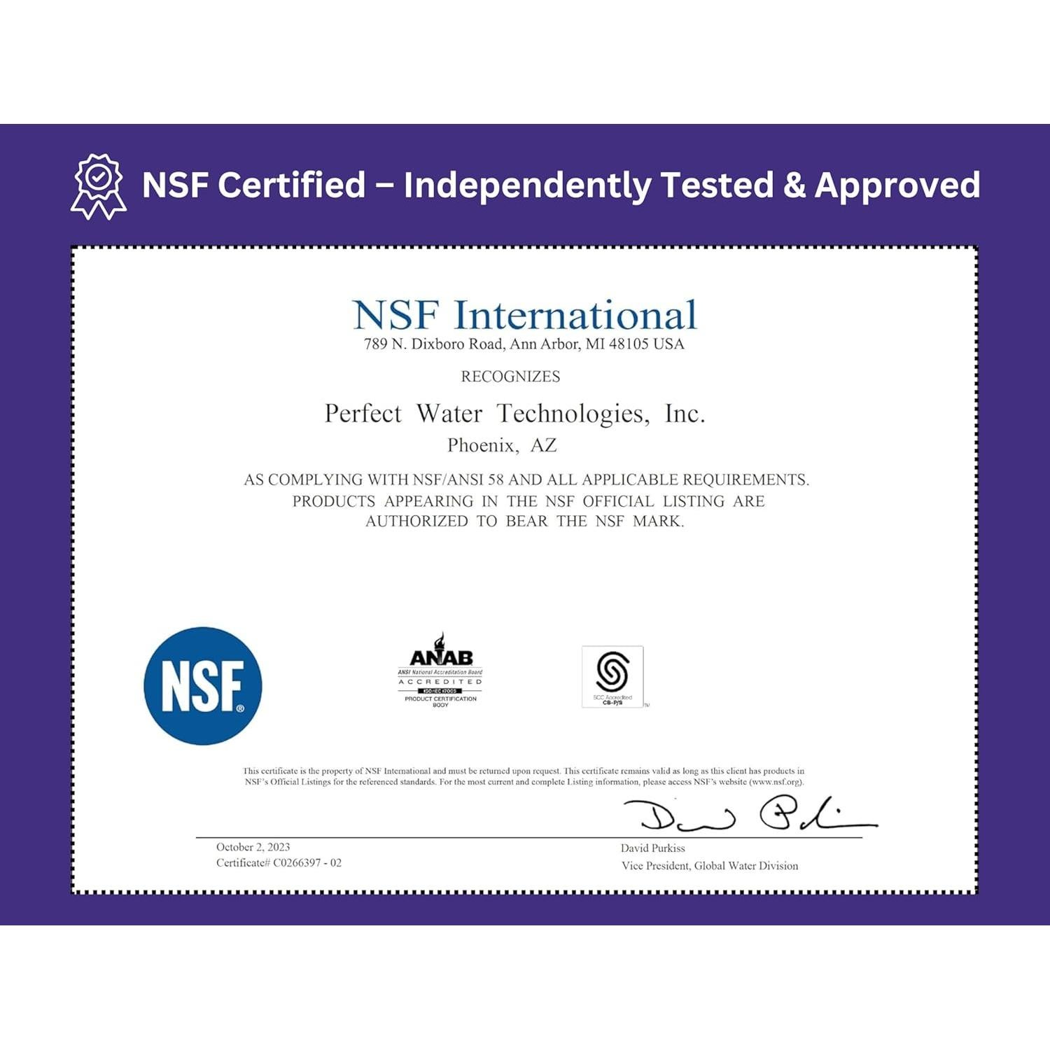 Sistema de Ósmosis Inversa Home Master TMAFC-ERP 7 Etapas