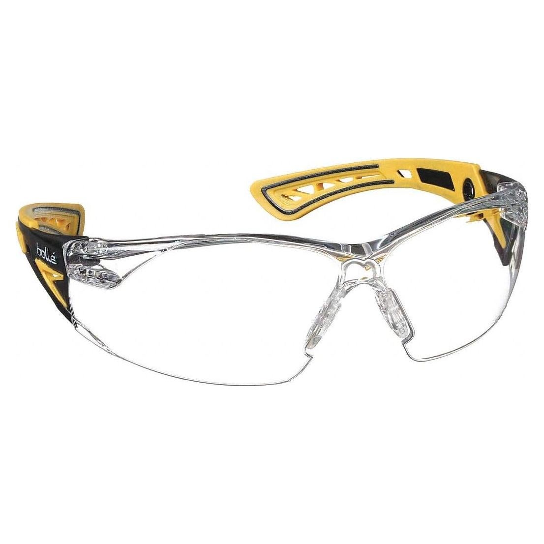 Gafas de seguridad Bollé Rush+ pequeñas marco amarillo