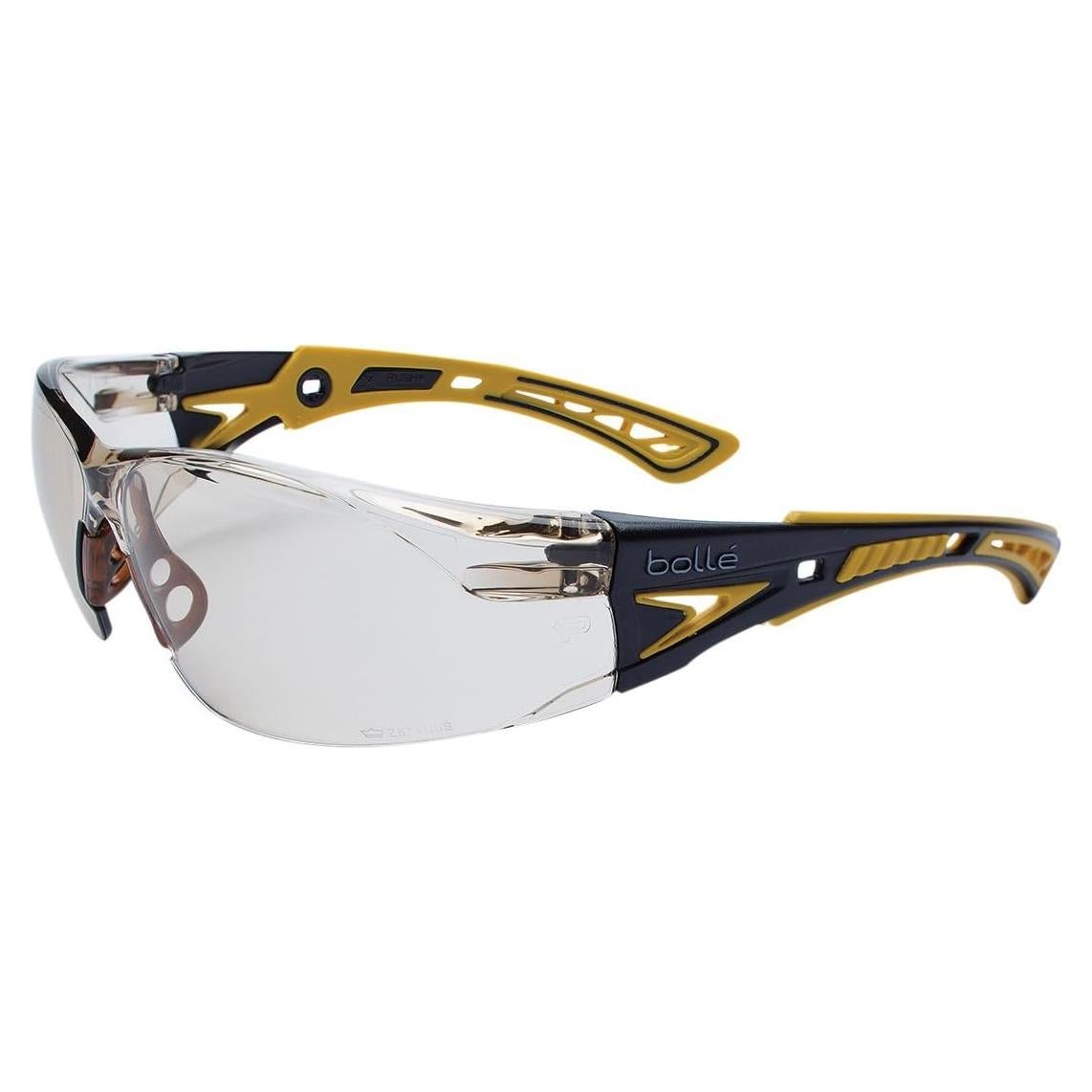 Gafas de Seguridad Bollé Rush+ 40245 Lentes CSP Amarillo