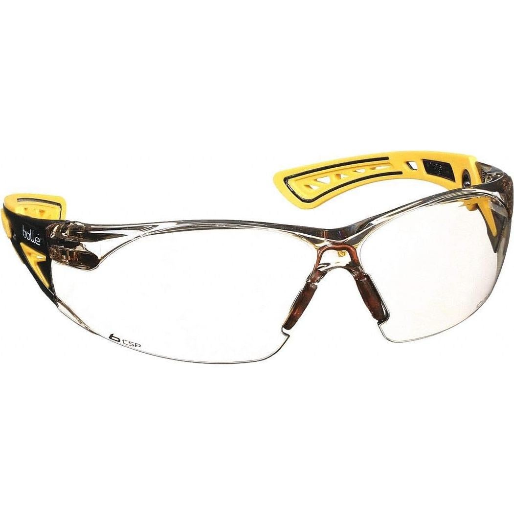 Gafas de Seguridad Bollé Rush+ 40245 Lentes CSP Amarillo