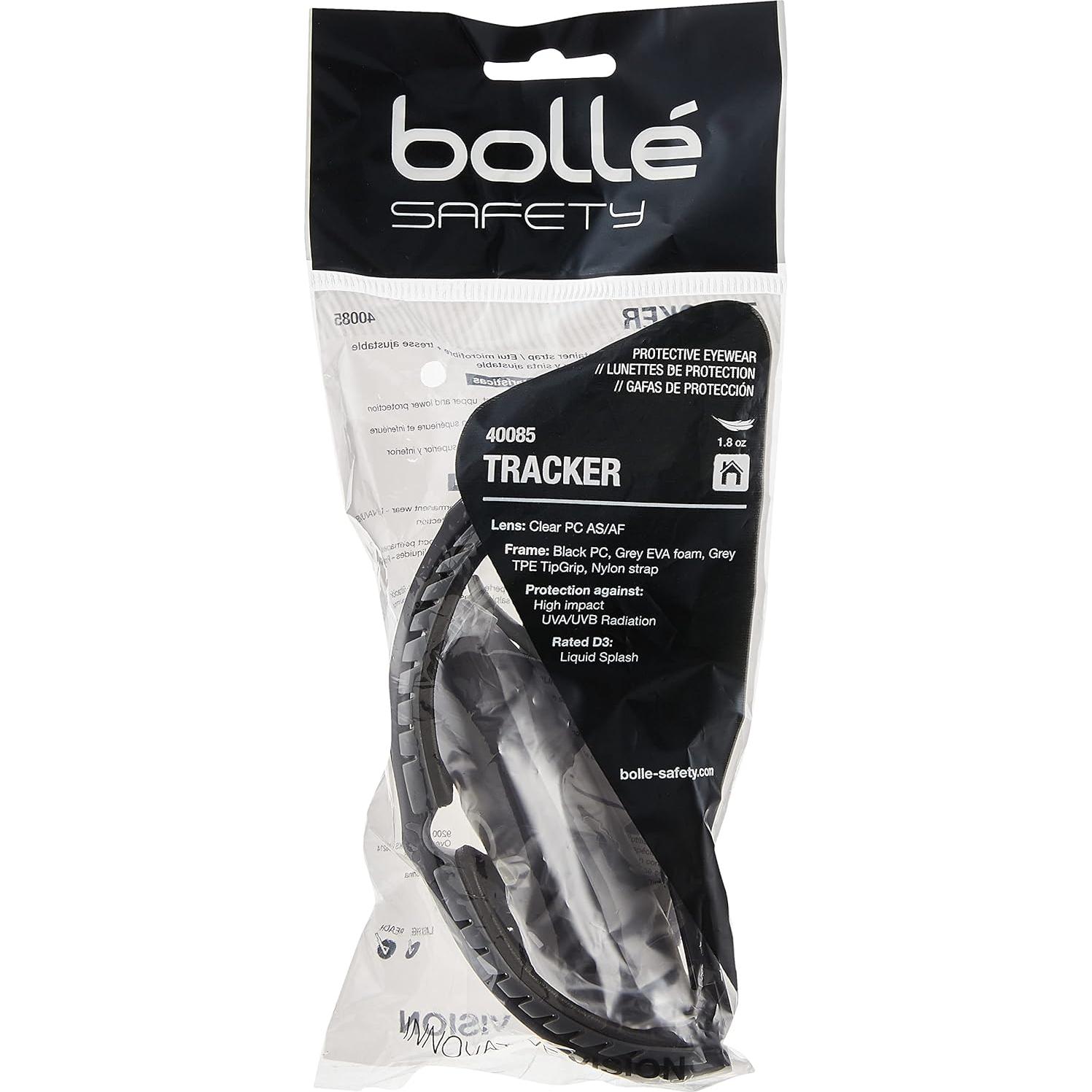 Gafas de Seguridad Bollé Tracker 40085 Anti-rayones y Vaho