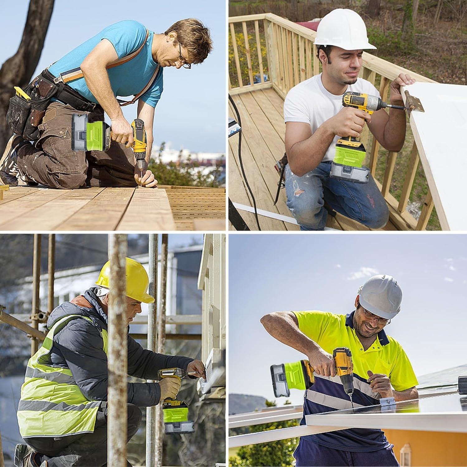 Adaptador Ryobi 18V a Dewalt 20V DCB para herramientas