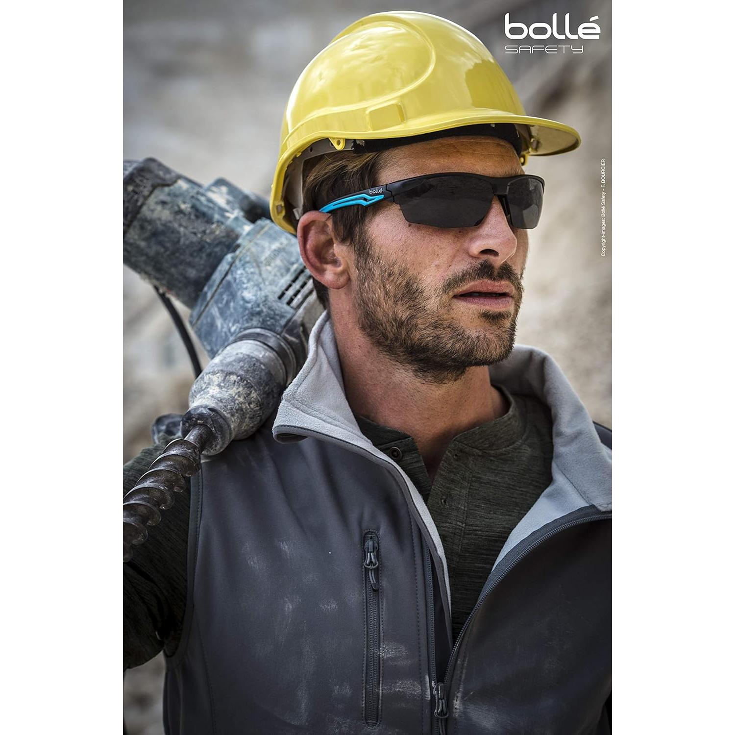 Gafas de Seguridad Bolle Tryon Polarizadas Marco Negro