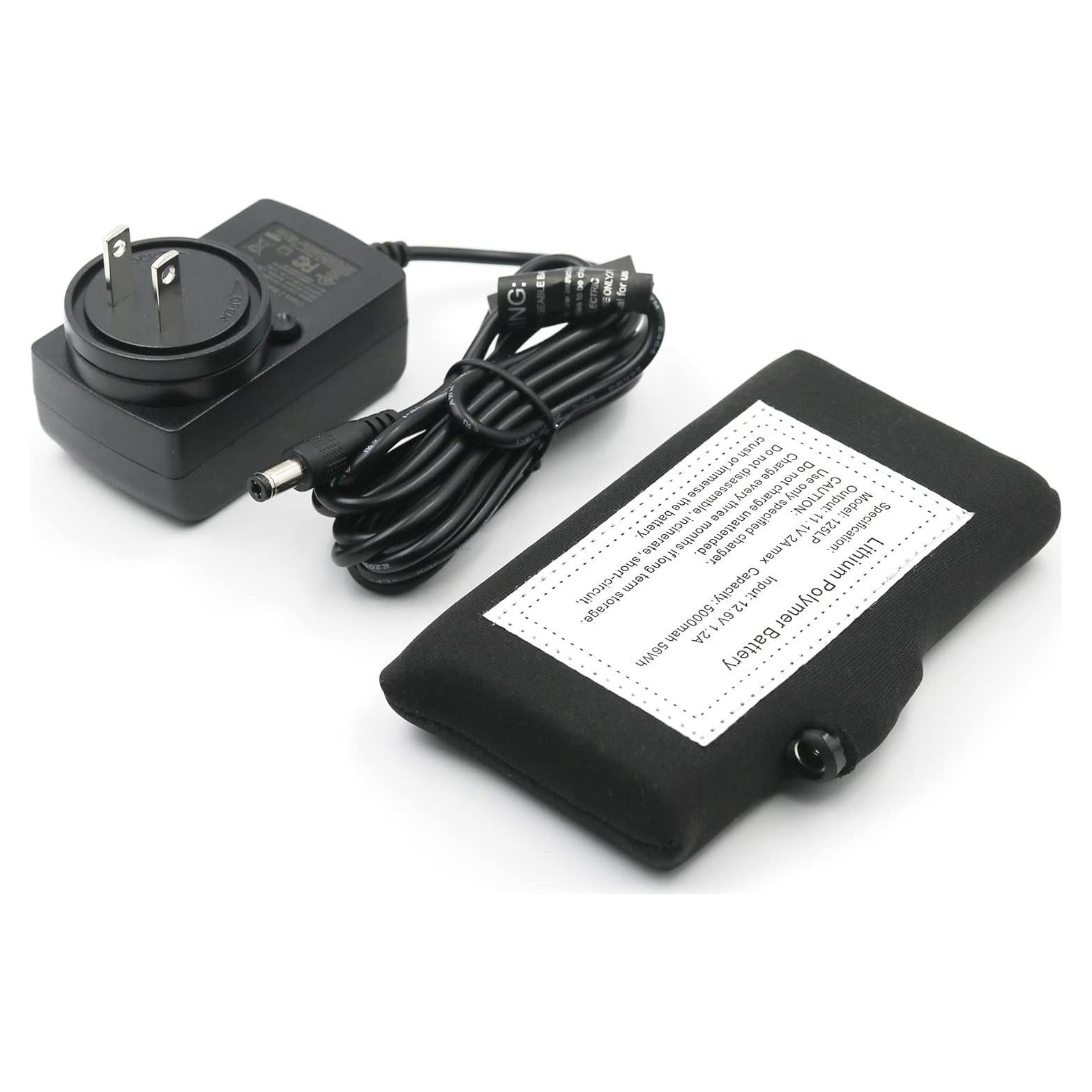 Batería de Chaqueta Calentada 12V HomWanna 5000mAh con Cargador