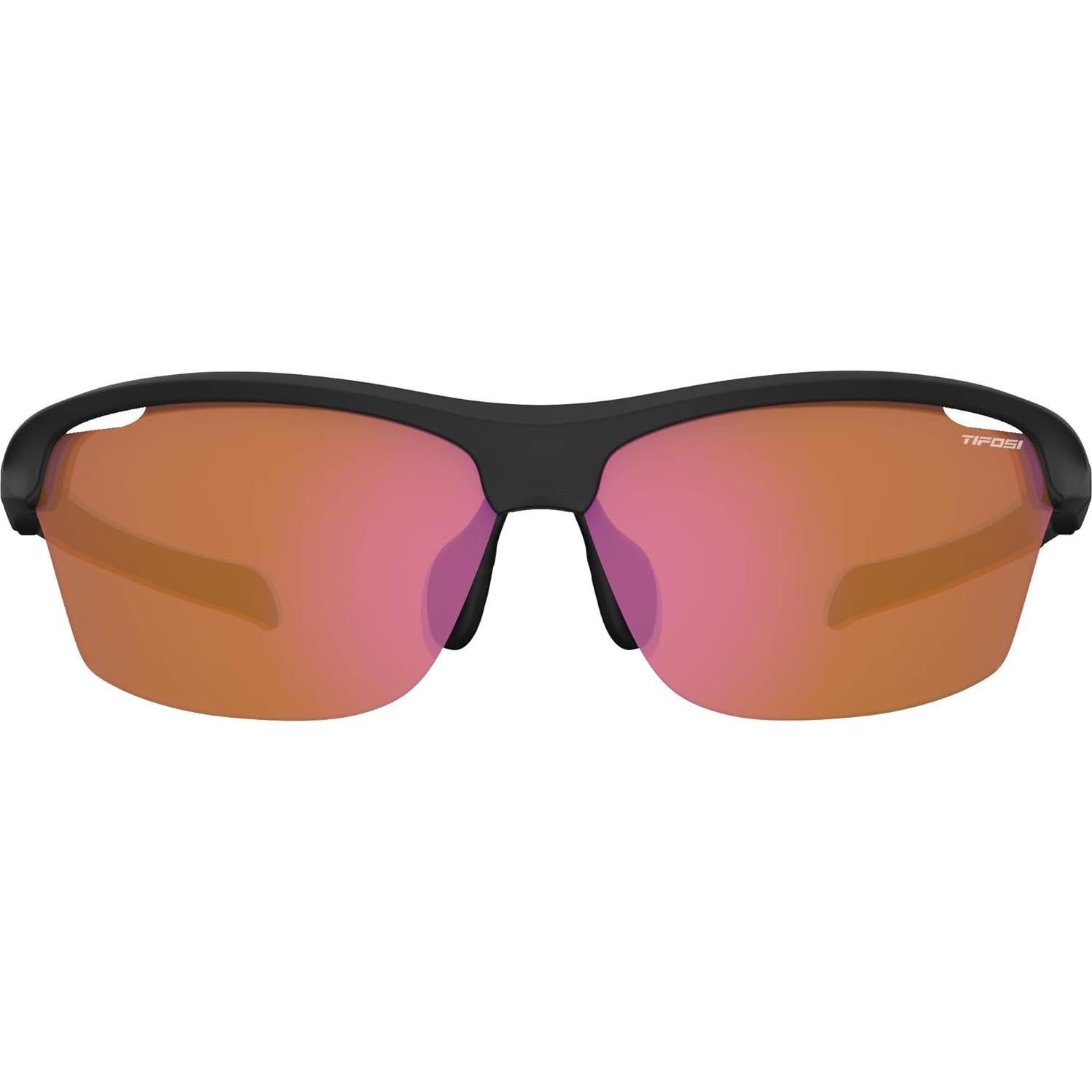 Gafas de sol Tifosi deportivas con lentes claros y rojos