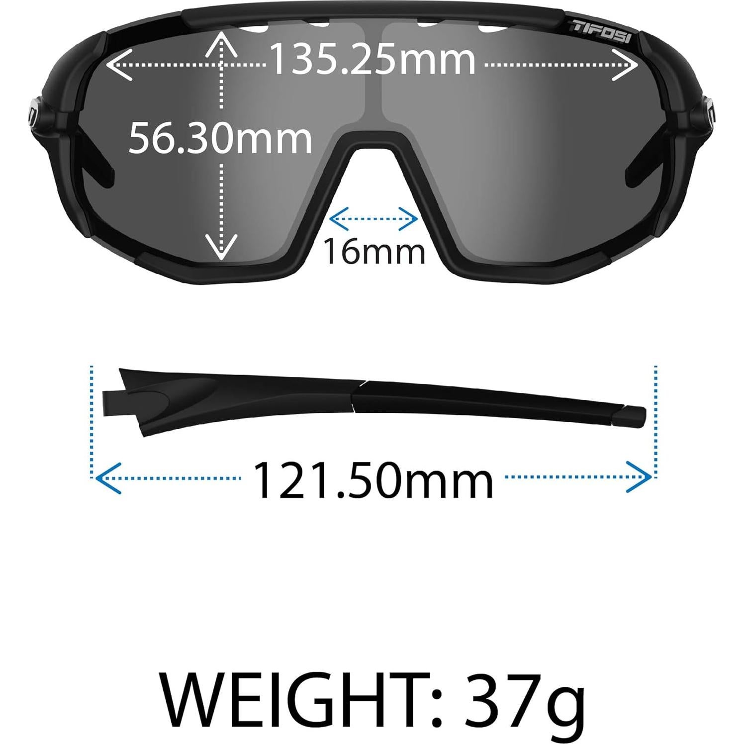 Gafas de sol Tifosi Sledge Unisex con lentes intercambiables