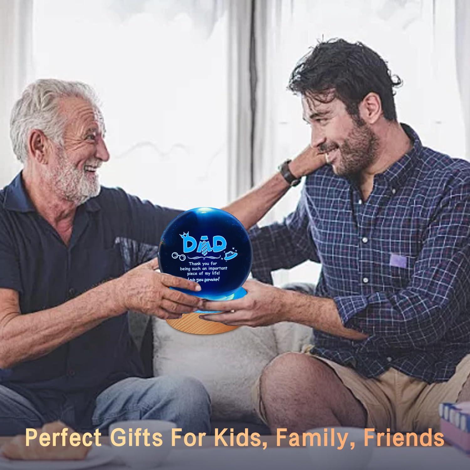 Lámpara de Mesa 3D JHXLAMP para Papá - Luz LED Colorida