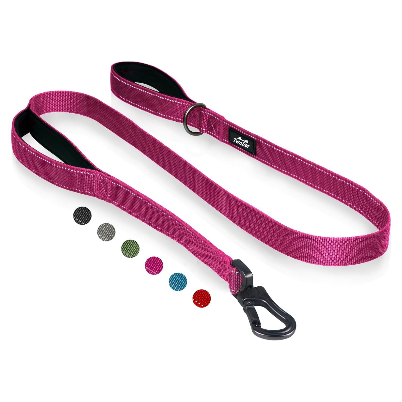 Correa para Perro Rosa TwoEar 4 Pies 2,54 cm Acolchada