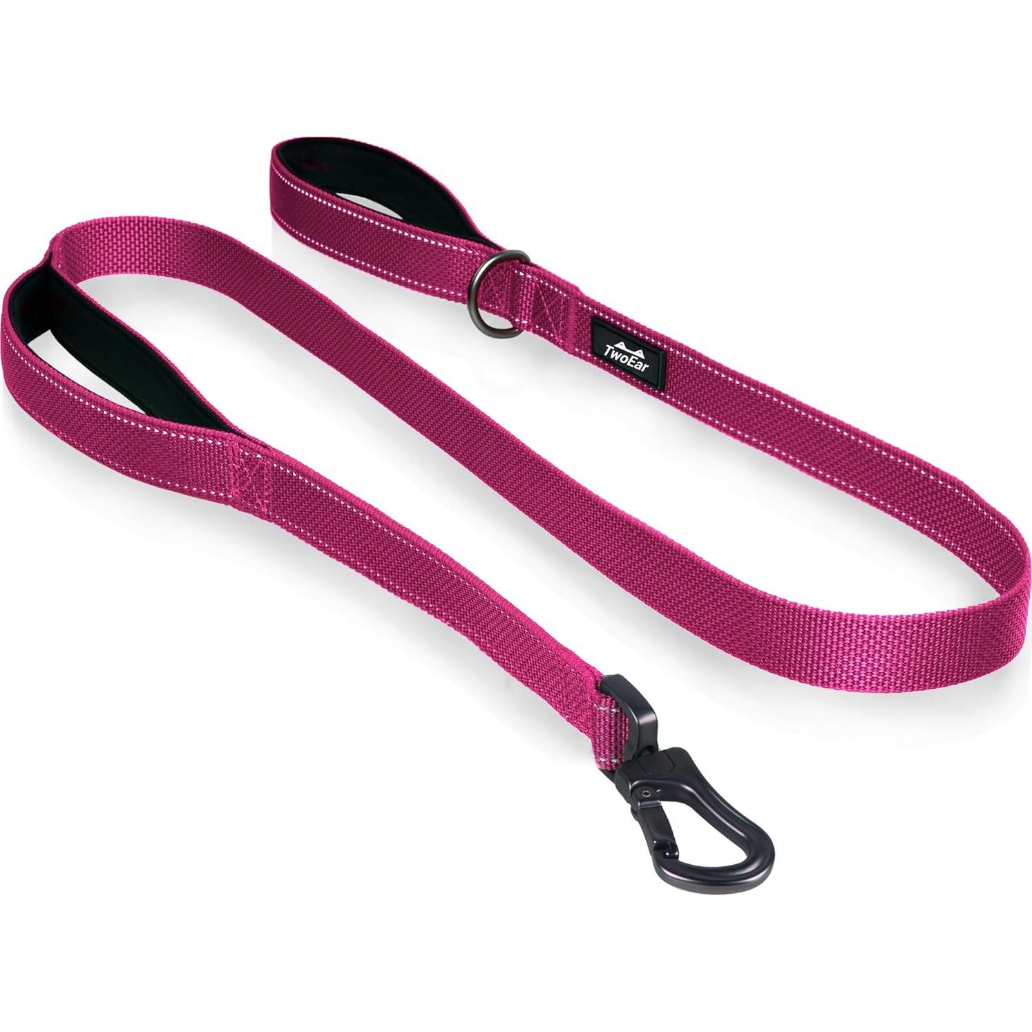 Correa para Perro Rosa TwoEar 4 Pies 2,54 cm Acolchada