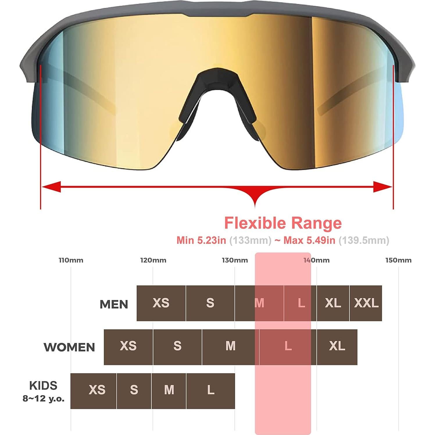 Gafas de sol polarizadas Viviendo tu tiempo qool 1188b gris/dorado