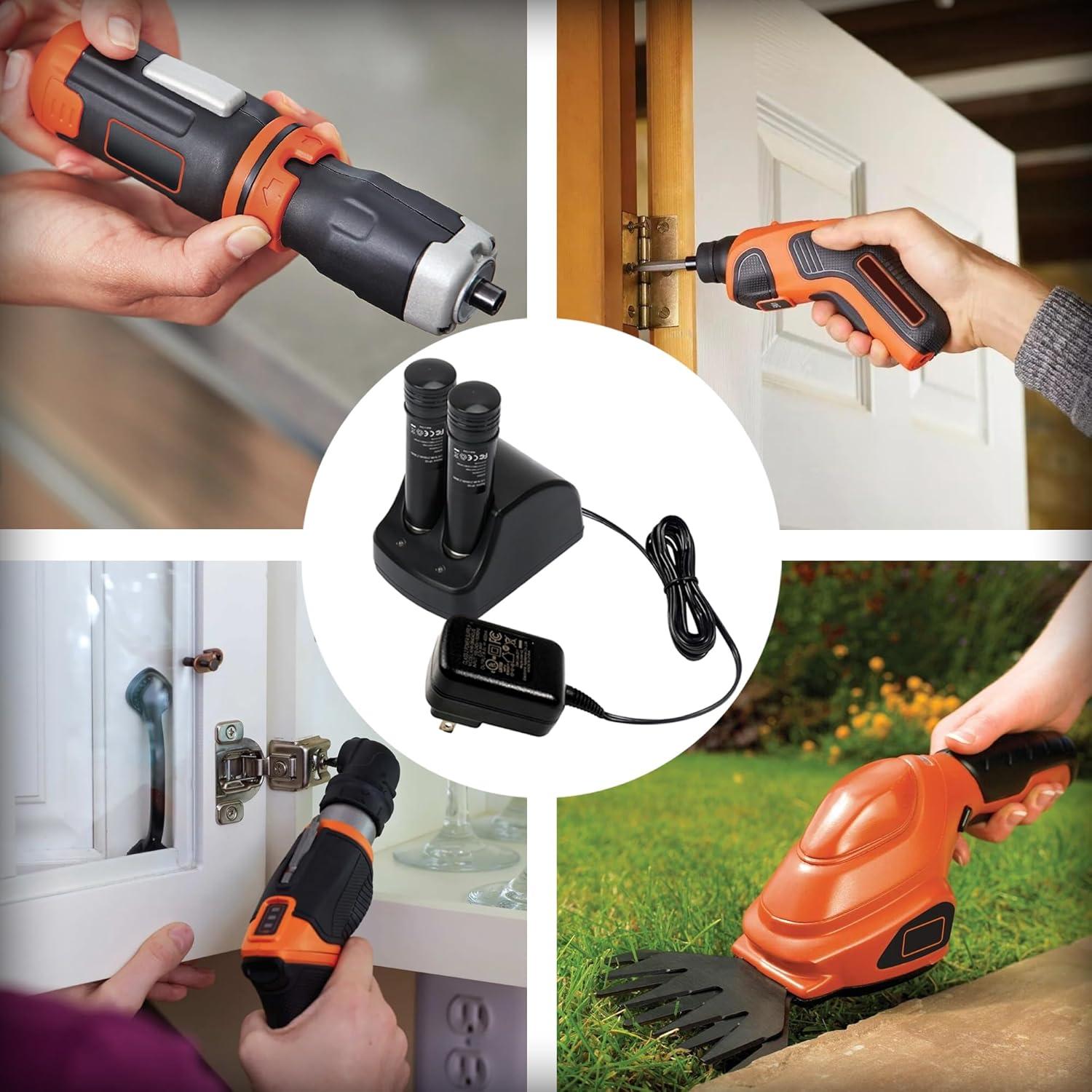 Cargador HQRP 3.6V para Baterías Black & Decker VersaPak