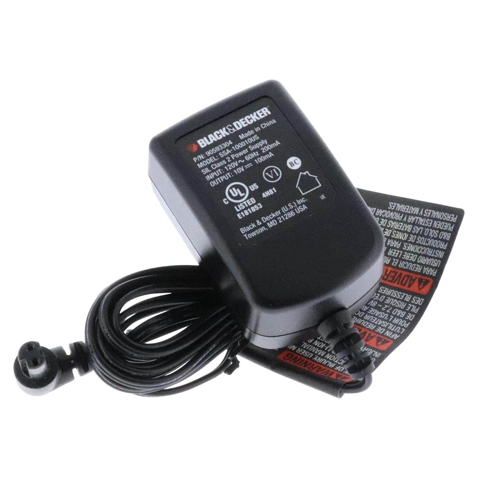 Cargador OEM Black & Decker 12V para BDCS80I Tipo 1